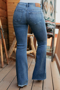 Kyree Low Rise Flare Hidden Brand Jeans (Medium) - NanaMacs