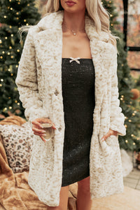 Always Day Dreaming Faux Fur Coat (Leopard) - NanaMacs