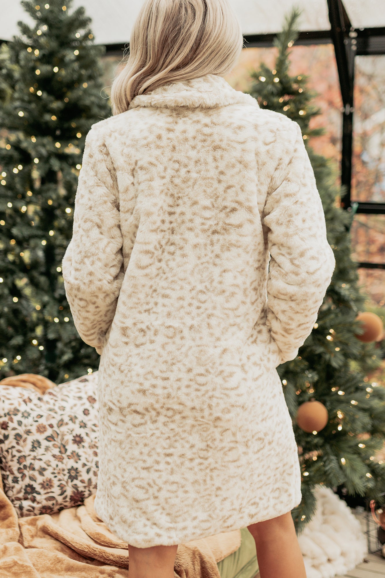 Always Day Dreaming Faux Fur Coat (Leopard) - NanaMacs