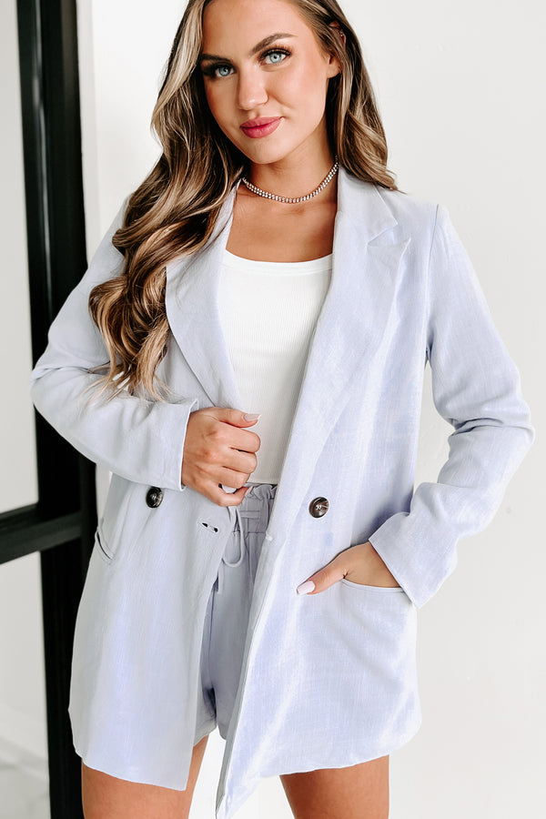 Meant To Be Linen Blazer (Lilac) - NanaMacs