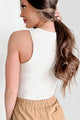 Keeping Honest Sleeveless Bodysuit (Whip Cream) - NanaMacs
