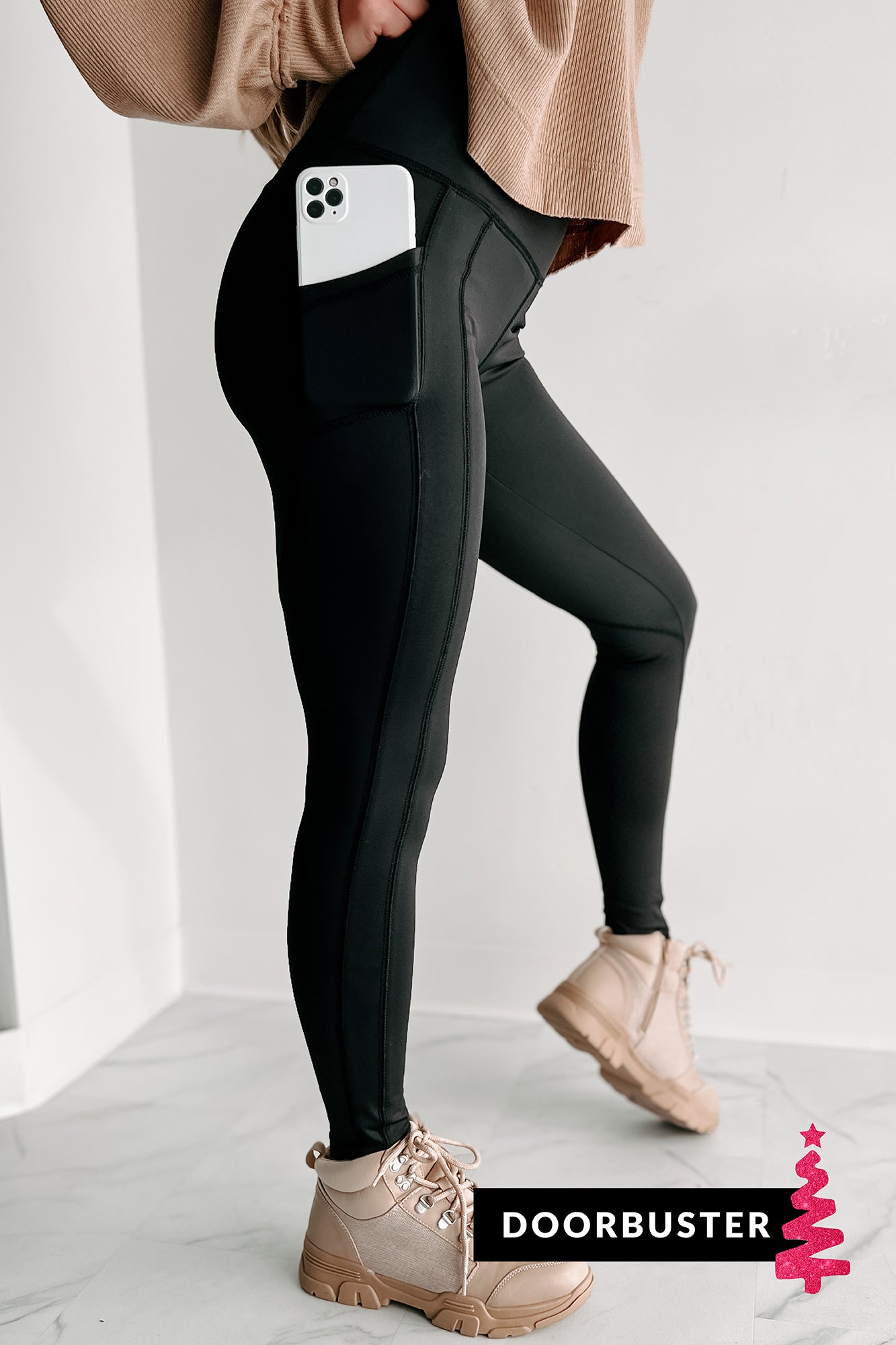 Leggings with side 2024 pockets for phone