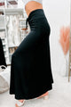 For My Darling Ruched Front Maxi Skirt (Black) - NanaMacs