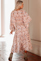 Times Of Change Printed Long Sleeve Midi/Maxi Dress (Ivory) - NanaMacs