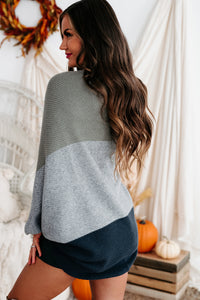 Winging It Dolman Sleeve Cardigan (Olive/Midnight) - NanaMacs