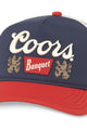 "Coors Banquet" Vintage Mesh Trucker Cap (Navy/Red) - NanaMacs