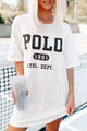 "Polo Athletic Department" Graphic - Multiple Shirt Options (White) - Print On Demand - NanaMacs