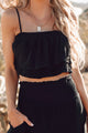 Ready For Whatever Smocked Two-Piece Set (Black) - NanaMacs