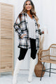 Heading North Oversized Colorblock Plaid Shacket (Camel/Rust) - NanaMacs