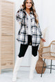 Heading North Oversized Colorblock Plaid Shacket (Camel/Rust) - NanaMacs