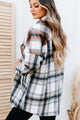 Heading North Oversized Colorblock Plaid Shacket (Camel/Rust) - NanaMacs