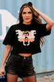 "Prove Them Wrong" Boxy Fit Graphic Crop Tee (Black) - Print On Demand - NanaMacs