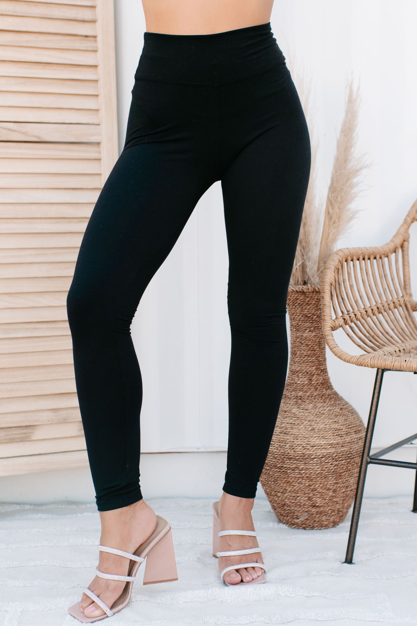 buttery smooth leggings - black