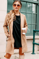 Whims Of The Weather Fleece Longline Coat (Camel) - NanaMacs