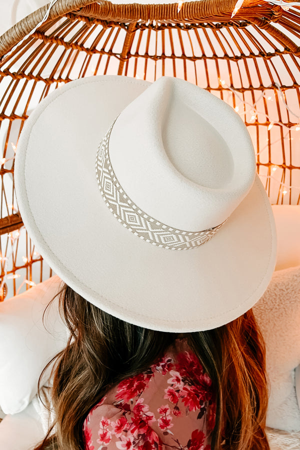 Desert Dreams Wide Brim Hat (Ivory) - NanaMacs