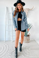 Casual Magic Distressed Denim Shirt (Medium) - NanaMacs