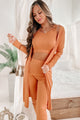 Everything And More Ribbed 3-Piece Set (Apricot) - NanaMacs