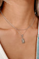 Be Good Dainty Layered Necklace (Silver) - NanaMacs