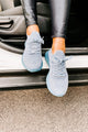 IMPERFECT Motivated To Move Sock Knit Sneakers (Blue) - NanaMacs