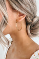 Out Of This World Hoop Earrings (Gold) - NanaMacs