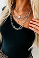 Obsession Layered Necklace (Silver) - NanaMacs