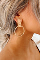 Starling Hoop Earrings (Gold) - NanaMacs