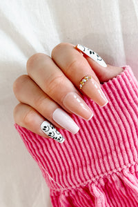 Nailed It One Minute False Nail Kit (White/Nude/Pink) - NanaMacs