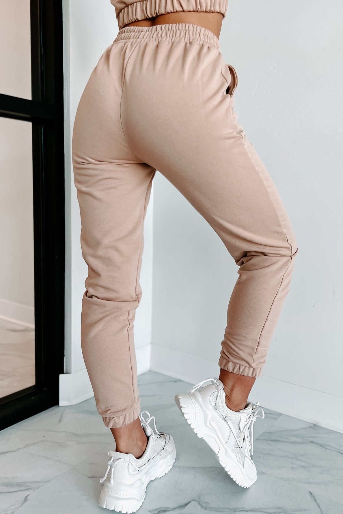 Tan jogger best sale set womens