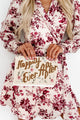 "Happily Ever After" Beaded Clutch (Ivory/Gold) - NanaMacs