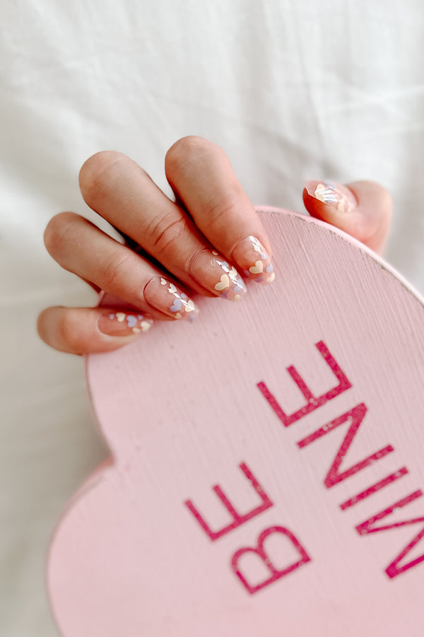 Hand You My Heart One Minute False Nail Kit (Nude) - NanaMacs