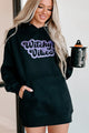 "Witchy Vibes" Glitter Graphic - Multiple Shirt Options (Black) - Print On Demand - NanaMacs