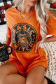 "Better Than Your Basic Witch" Graphic T-Shirt (Burnt Orange) - Print On Demand - NanaMacs