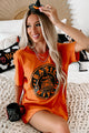 "Better Than Your Basic Witch" Graphic T-Shirt (Burnt Orange) - Print On Demand - NanaMacs