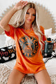 "Better Than Your Basic Witch" Graphic T-Shirt (Burnt Orange) - Print On Demand - NanaMacs