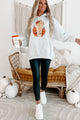 Pumpkins & PSL Graphic Hoodie (Sport Grey) - Print On Demand - NanaMacs