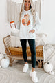 Pumpkins & PSL Graphic Hoodie (Sport Grey) - Print On Demand - NanaMacs