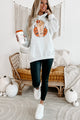 Pumpkins & PSL Graphic Hoodie (Sport Grey) - Print On Demand - NanaMacs