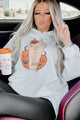 Pumpkins & PSL Graphic Hoodie (Sport Grey) - Print On Demand - NanaMacs