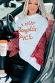 "I Hate Pumpkin Spice" Graphic Hoodie (White) - Print On Demand - NanaMacs