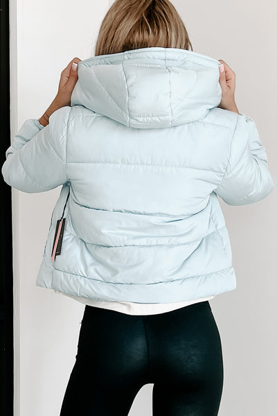 Bundle Up Baby Hooded Puffer Jacket (Light Blue) - NanaMacs