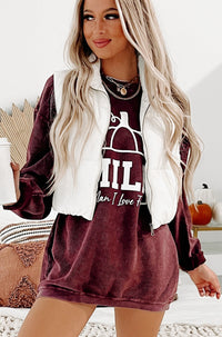 Whistler Welcome Cropped Puffer Vest (White) - NanaMacs