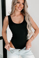 Erin NanaMacs Original Sleeveless V-Neck Bodysuit (Black) - NanaMacs