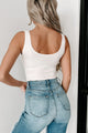 Georgette NanaMacs Original Sleeveless Scoop Back Bodysuit (Cream) - NanaMacs