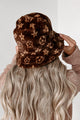 Expert In Style Faux Fur Bucket Hat (Brown) - NanaMacs