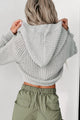Covered In Cozy Button Front Cardigan Top (Heather Grey) - NanaMacs