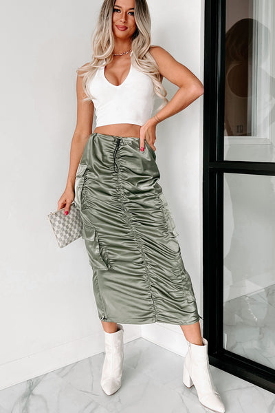 Inspired & Desired Collared V-Neck Crop Top (White) - NanaMacs