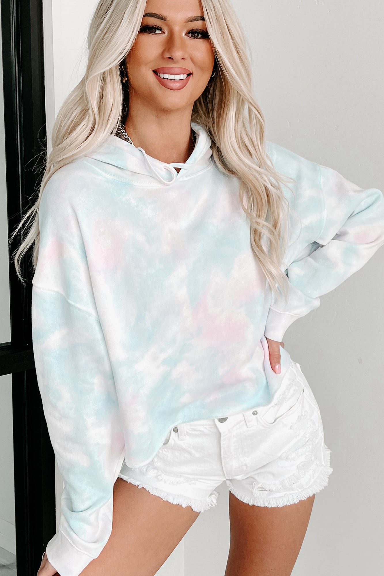 Cropped tie cheap dye sweater