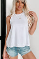 Relaxed Fit Wide Racerback Tank (Dreamy Cloud) - NanaMacs