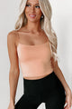 Young & Bold Double-Layered Cropped Spaghetti Tank (Mango) - NanaMacs