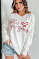 Hello Gorgeous Sweater (Ivory) - NanaMacs